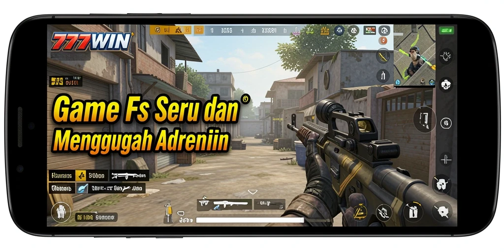 Gameplay seru 777WIN dengan aksi tembak-tembakan menarik.