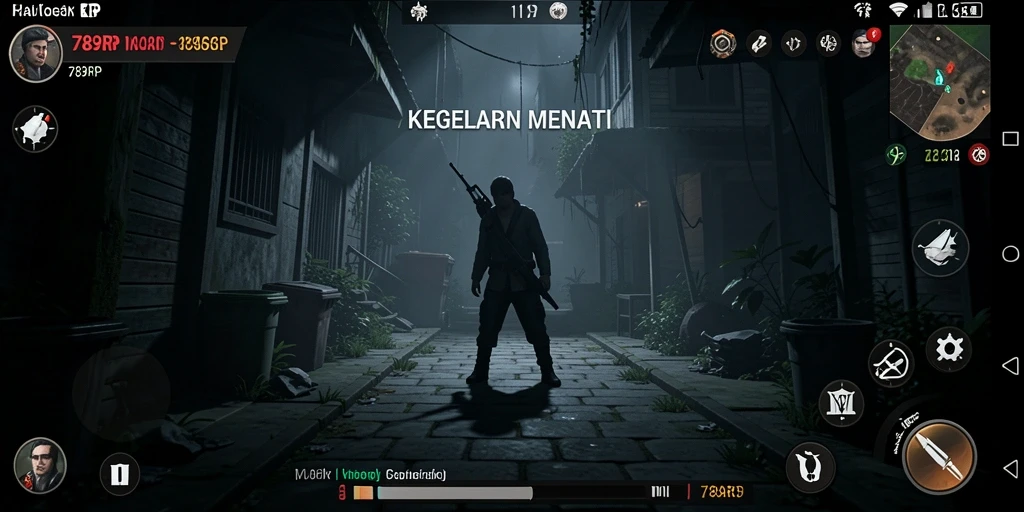 Gameplay menegangkan dari 789RP yang penuh kegelapan dan ketegangan.