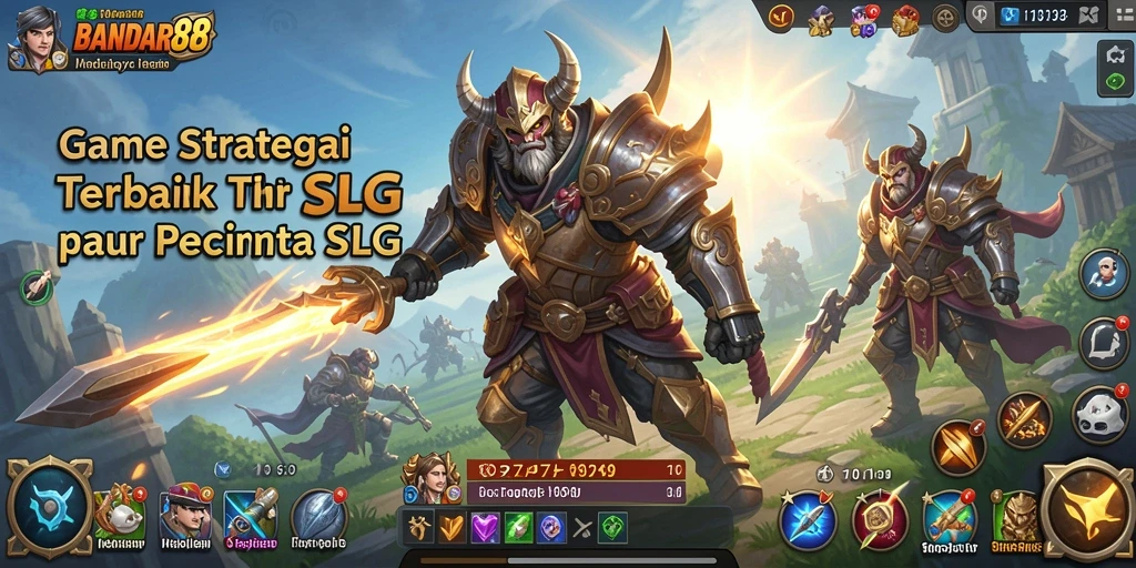 Tampilan gameplay <strong>BANDAR88</strong> yang epik dan strategis.