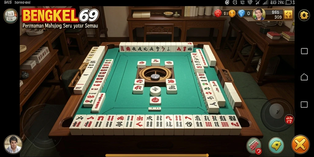 Tampilan gameplay BENGKEL69 yang seru dan menantang.