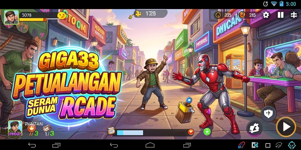 Tampilan menarik dari gameplay seru GIGA33