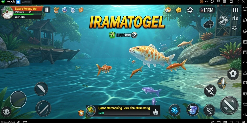 Tampilan gameplay IRAMATOGEL yang seru dan penuh tantangan.