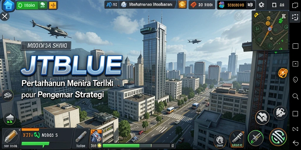 Tangkapan layar menampilkan aksi seru dalam game Tower Defense.