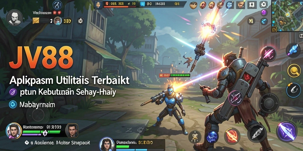 Screenshot utama JV88 menampilkan antarmuka pengguna yang bersih dan fungsional.
