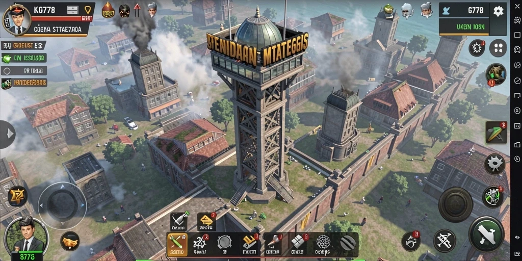 Tampilan gameplay KG778 yang mendebarkan dalam Tower Defense.