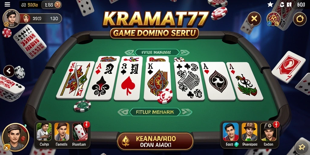 Tampilan menarik dari gameplay KRAMAT77 yang seru.