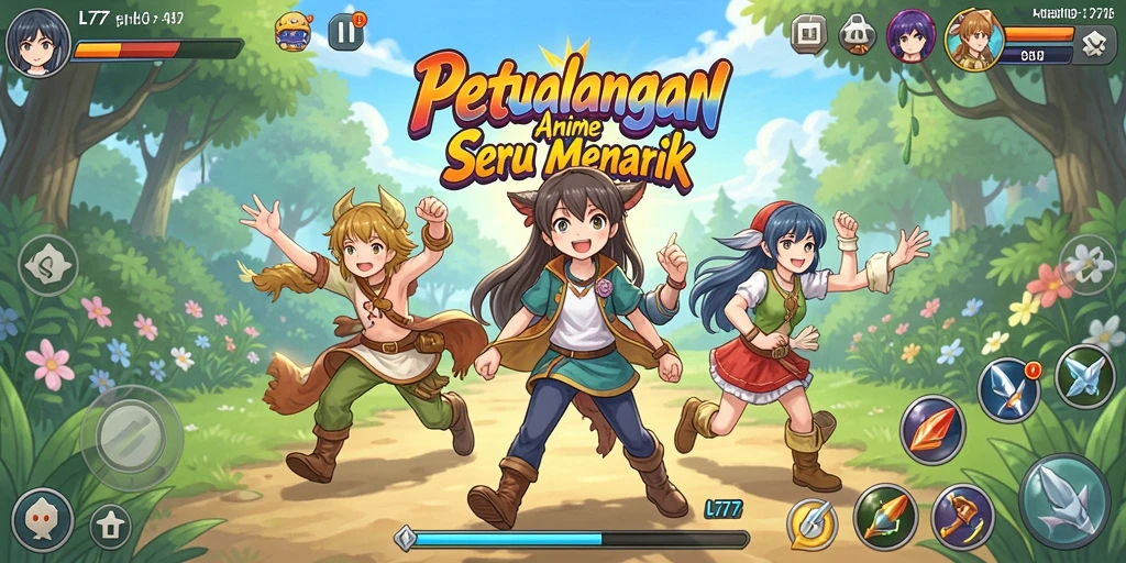 Tampilan menarik dari gameplay L777 yang mempesona.