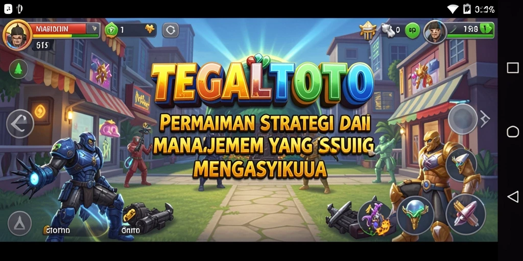 Screenshot TEGALTOTO menampilkan gameplay yang memukau dan strategis.
