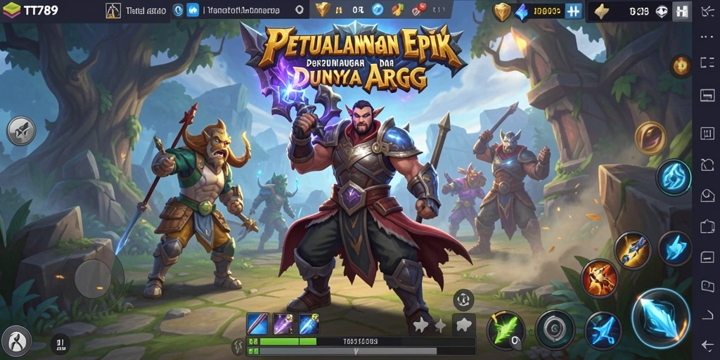 Tampilan gameplay <strong>TT789</strong> yang mendebarkan dalam dunia ARPG.
