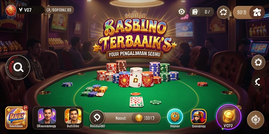 Tampilan gameplay kasino yang menarik dan penuh aksi.