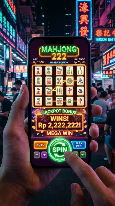Pengunduhan aplikasi mudah di mahjong222.